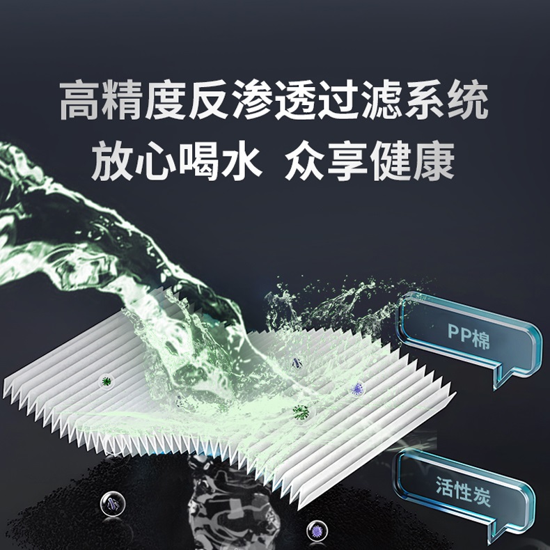 RO反滲透直飲水機的淨水流程與優勢